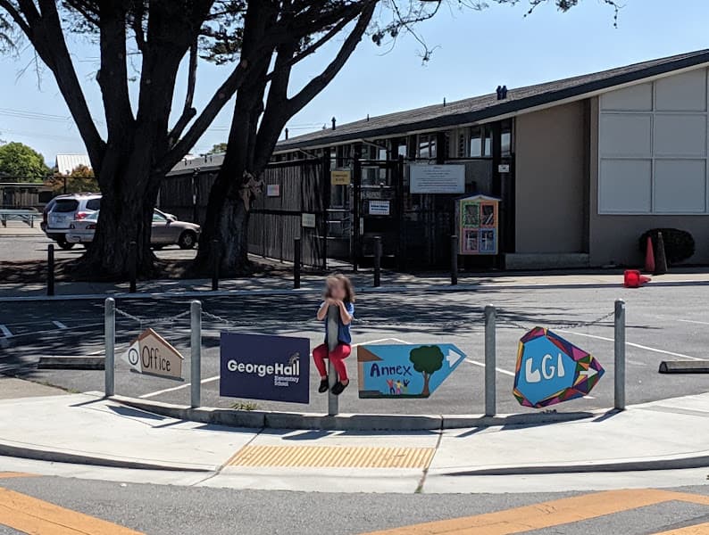 George Hall Elementary campus building